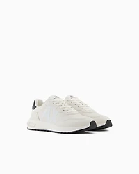 Sneakers with side logo