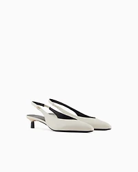 Slingback Kitten Heels