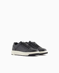 Sneakers with allover logo