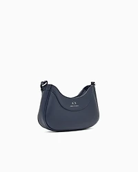 Armani Exchange - Crossbody bag with logo, Woman, Navy Blue, Size: TU