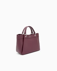 Armani Exchange - Medium handbag with degradè shoulder strap, Woman, Burgundy, Size: TU