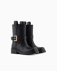 Armani Exchange - Booties, Woman, Black, Size: