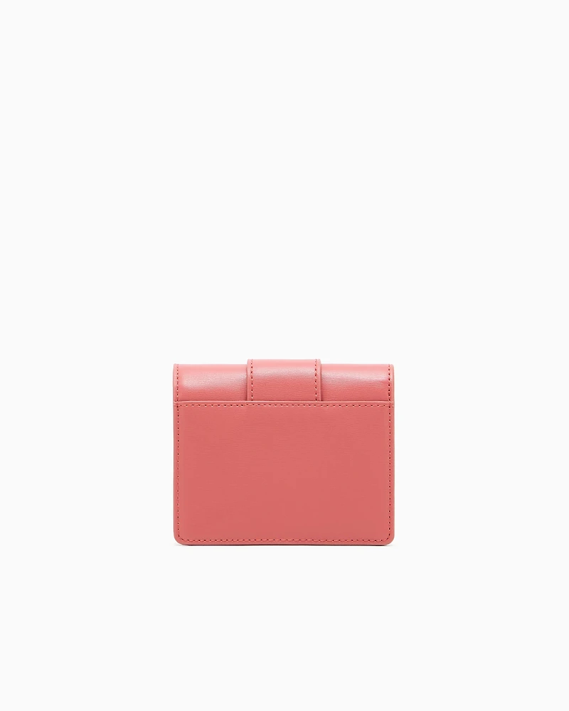 Armani Exchange - Small wallet with ASV logo, Woman, Pink, Size: TU