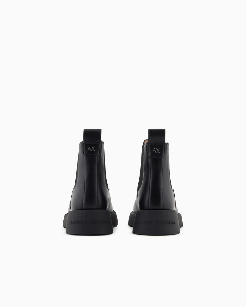 Armani Exchange - Chelsea Boots, Woman, Black, Size:
