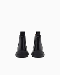 Armani Exchange - Chelsea Boots, Woman, Black, Size: