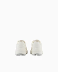 Armani Exchange - Sneakers, Woman, White, Size: