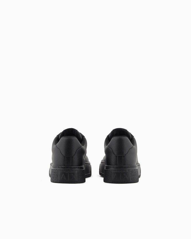 Armani Exchange - Sneakers with high sole, Man, Black, Size:
