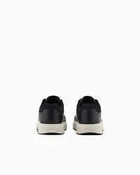 Armani Exchange - Sneakers with contrasting inserts, Man, White, Size: