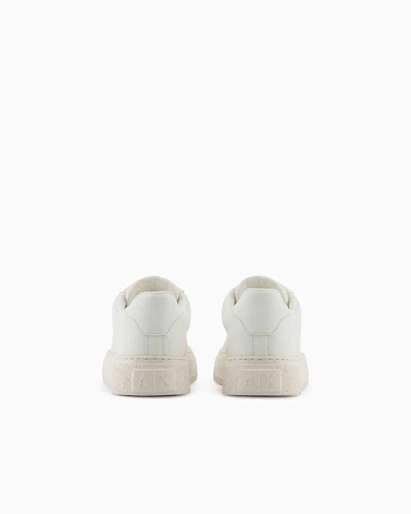 Sneakers with high sole