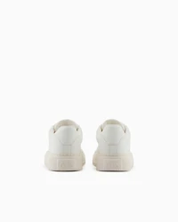 Sneakers with high sole