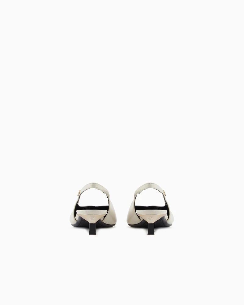 Slingback Kitten Heels