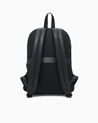 Shiny effect backpack with pocket