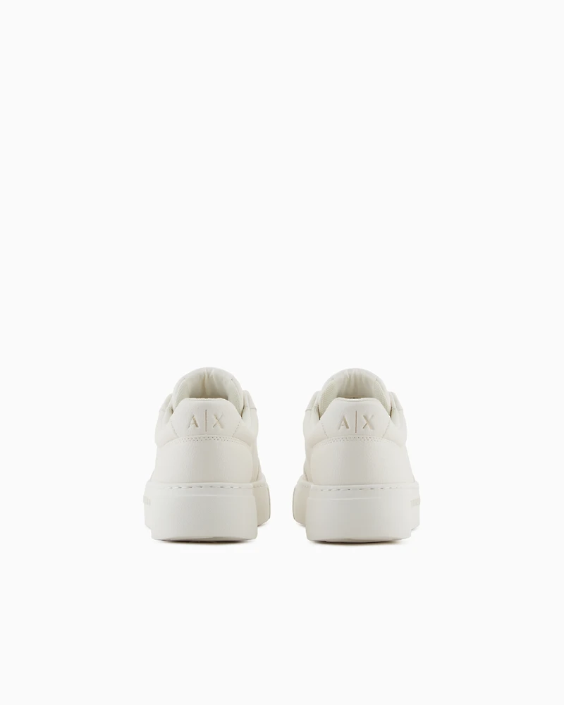 Sneakers with high sole