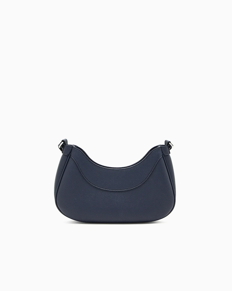 Armani Exchange - Crossbody bag with logo, Woman, Navy Blue, Size: TU