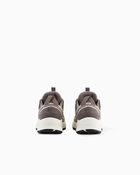 Armani Exchange - TECHNICAL FABRIC CHUNKY SNEAKERS, Man, Brown, Size: