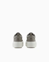 Platform sneakers with geometric texture