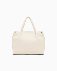 Armani Exchange - Shopper bag with clutch, Woman, Beige, Size: TU