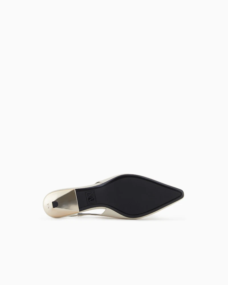 Slingback Kitten Heels