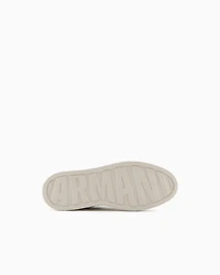 Armani Exchange - Sneakers with side detail, Man, Blue, Size: