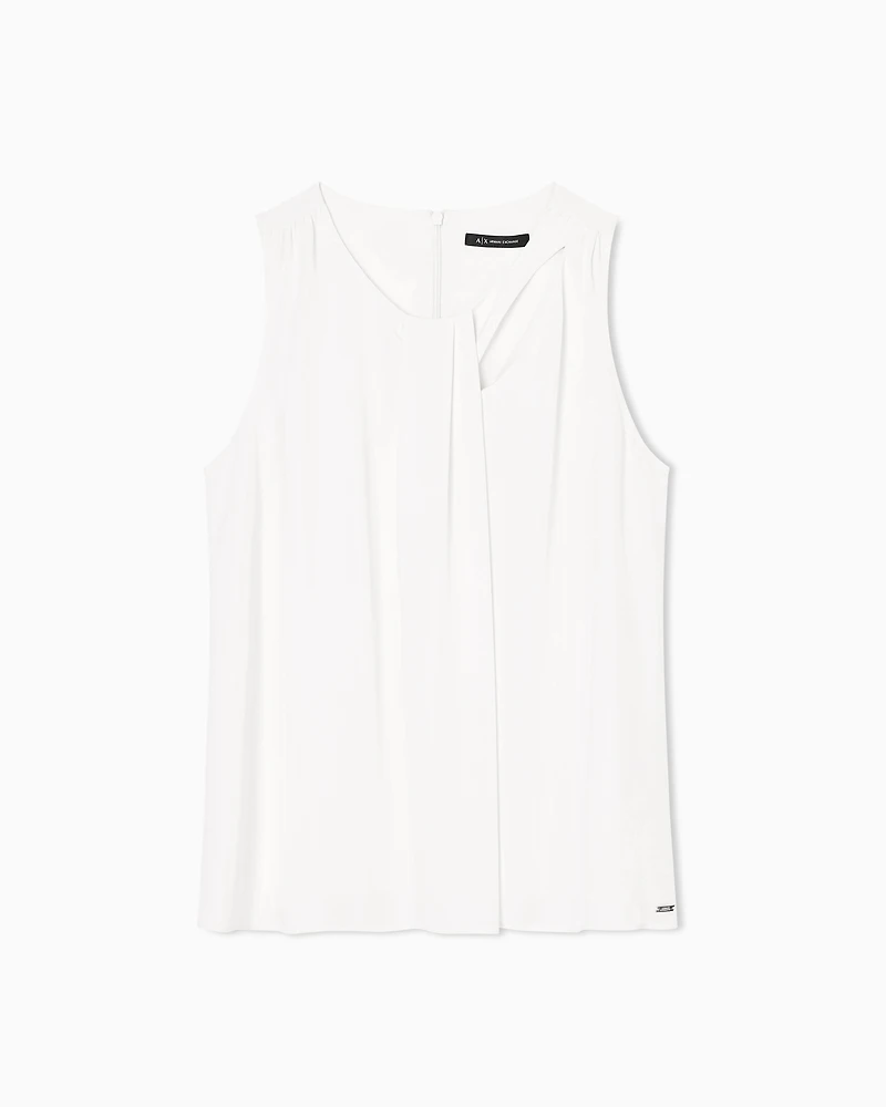 Top with cut out on the neckline