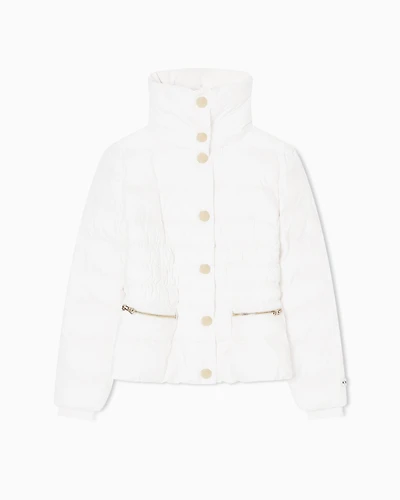 Armani Exchange - Nylon taffeta jacket, Woman, White, Size: