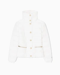 Armani Exchange - Nylon taffeta jacket, Woman, White, Size: