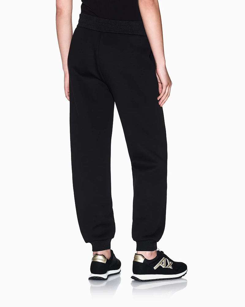 Armani Exchange - Sweatpants, Woman, Black, Size: