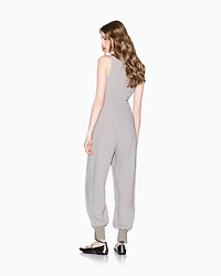Jumpsuit with belt