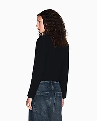 Short jacket with metal details