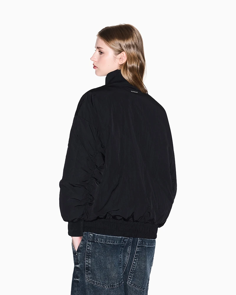 Recycled nylon bomber jacket