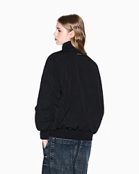 Recycled nylon bomber jacket
