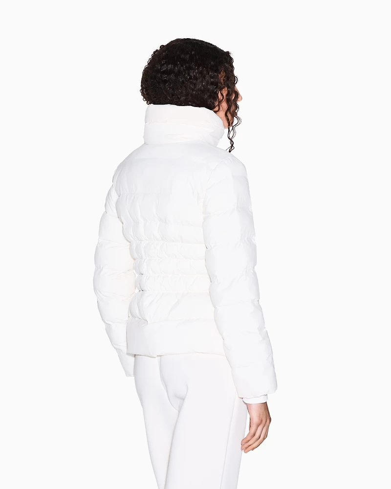 Armani Exchange - Nylon taffeta jacket, Woman, White, Size: