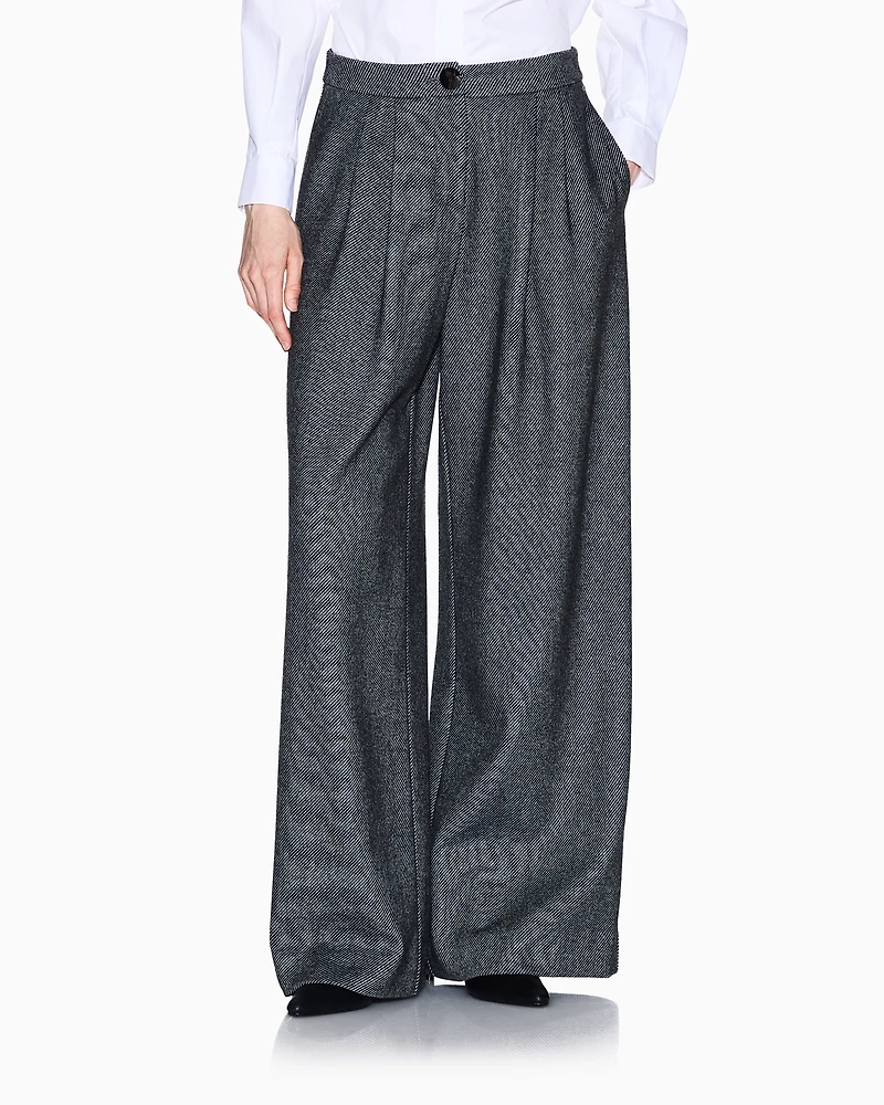 Herringbone trousers