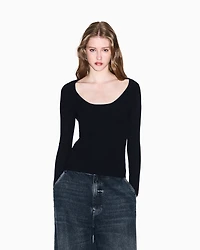 Armani Exchange - Jumpers, Woman, Black, Size: