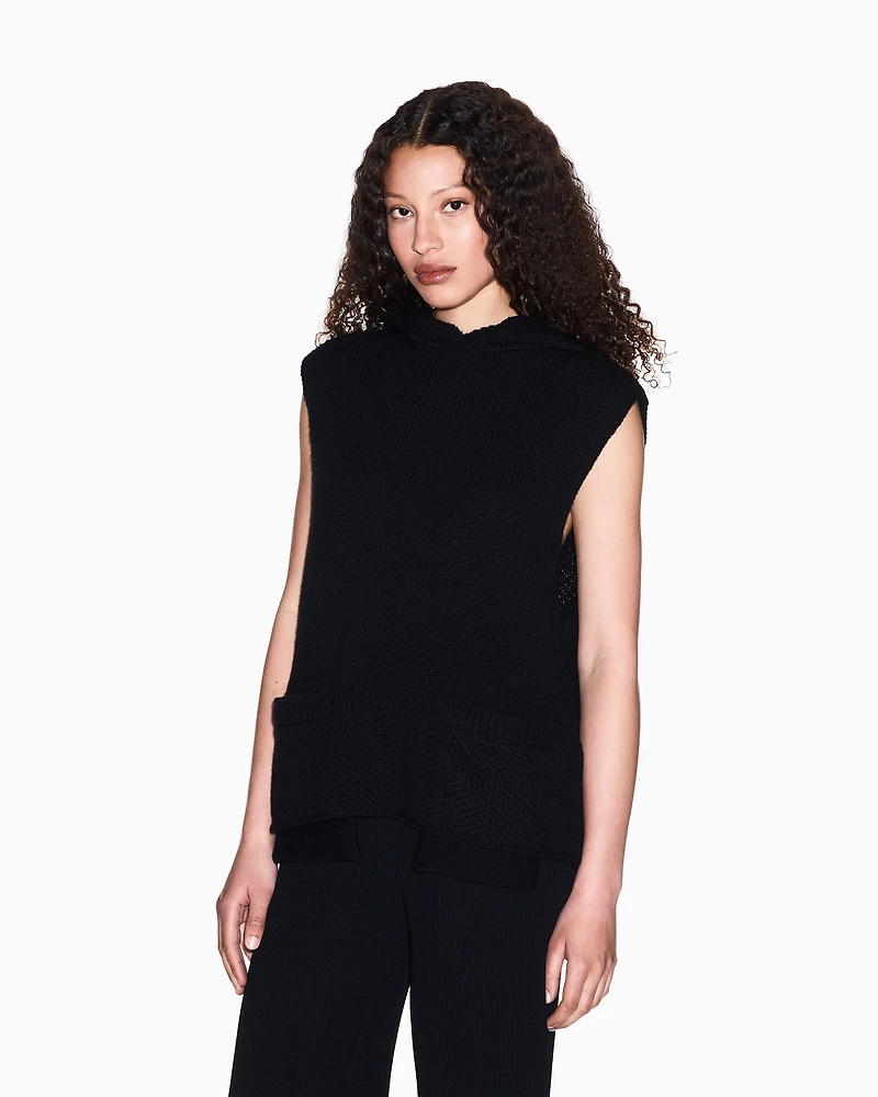 Knitted vest