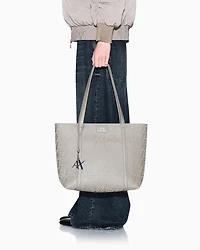Tote bag with allover logo