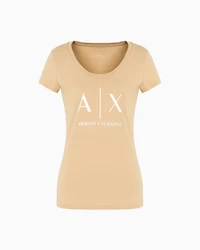 Pima Cotton Print Short T-Shirt
