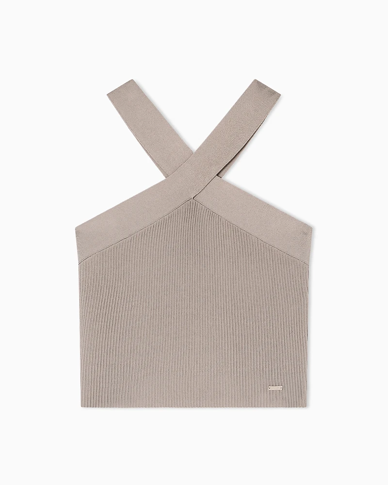 Top with crisscross design