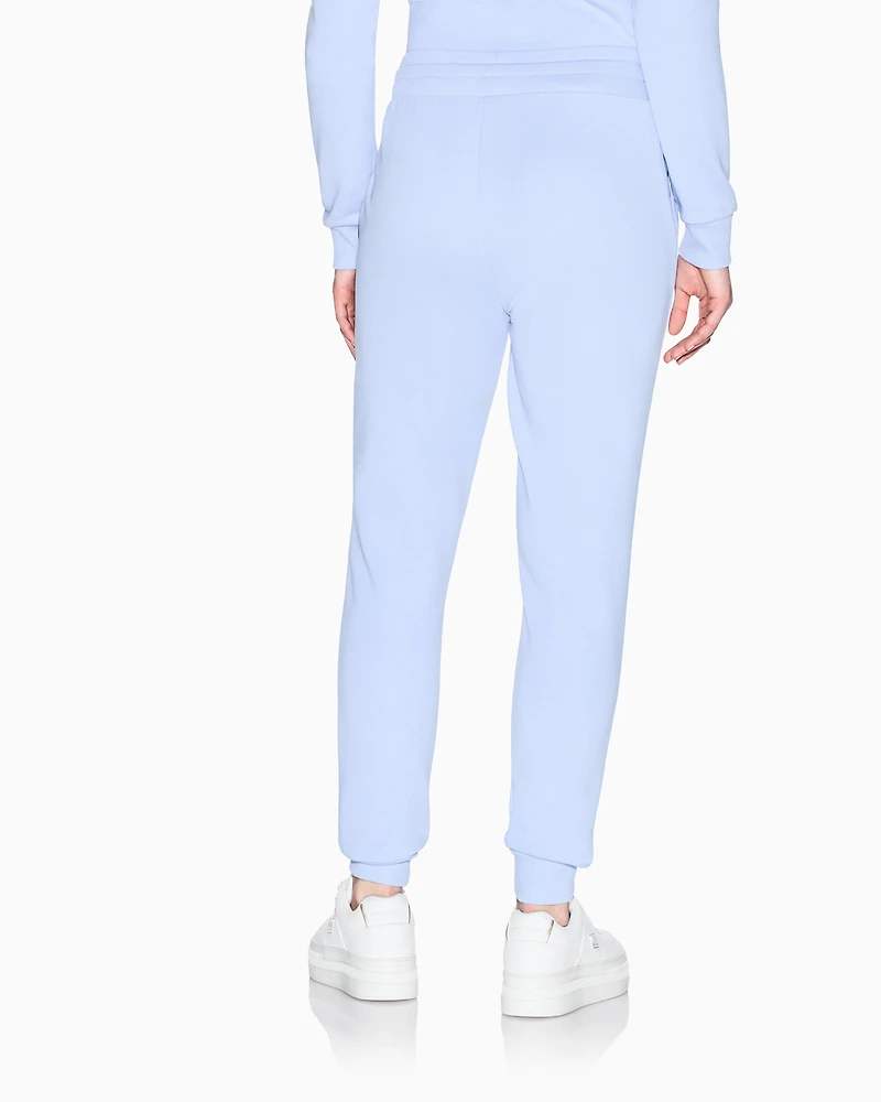 Armani Exchange -  Cotton sweatpants, Woman, Light Blue, Size: