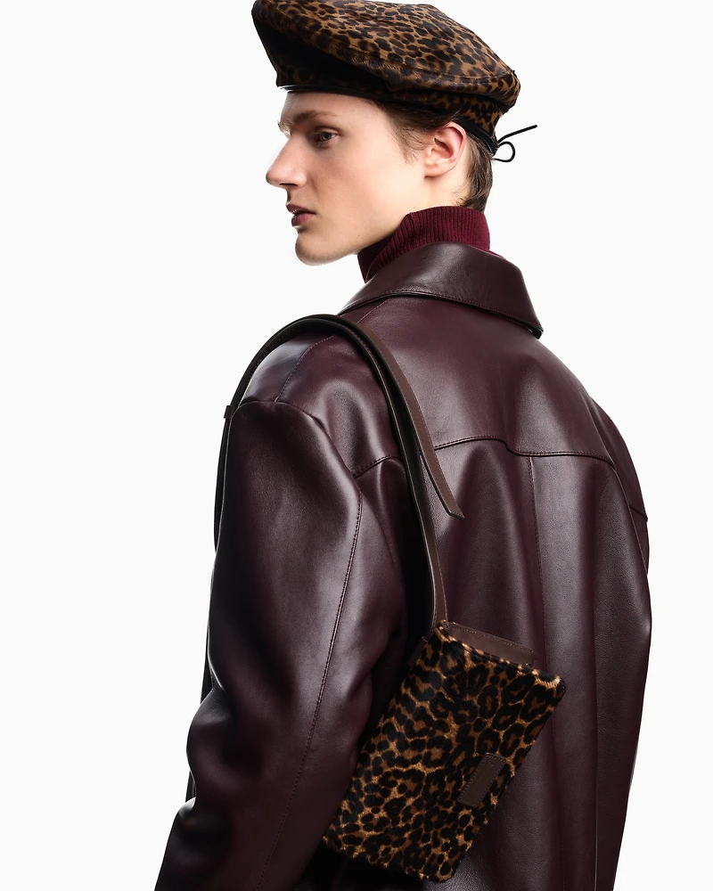 Emporio Armani - Belts, Man, Brown, Size: TU