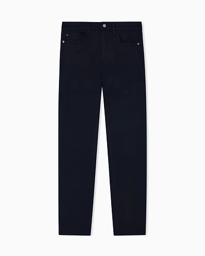 Emporio Armani - J20 high-waisted super-skinny leg jeans stretch denim, Woman, Blue, Size: