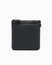 Shoulder bag with embossed logo