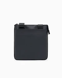 Monogram and Stripe Flat Shoulder Bag