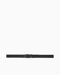 Armani Exchange - Leather belt, Man, Black, Size: TU