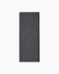 Jacquard logo scarf