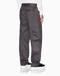 Armani Exchange - Cotton twill cargo pants, Man, Grey, Size: