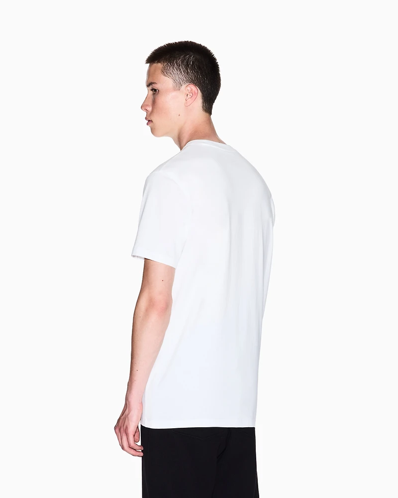 Regular fit T-shirt with embossed logo