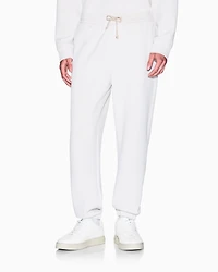 Armani Exchange - Cotton blend pique trousers, Man, White, Size: