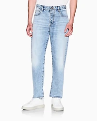 Armani Exchange - Tapered fit jeans stretch denim, Man, Blue, Size: