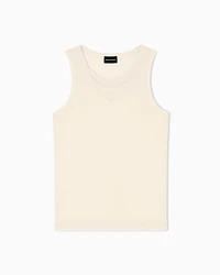 Emporio Armani - Limited Edition jersey tank top, Man, White, Size: